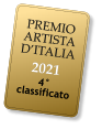 PREMIO ARTISTA D’ITALIA 2021  4° classificato