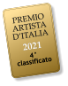 PREMIO ARTISTA D’ITALIA 2021  4° classificato